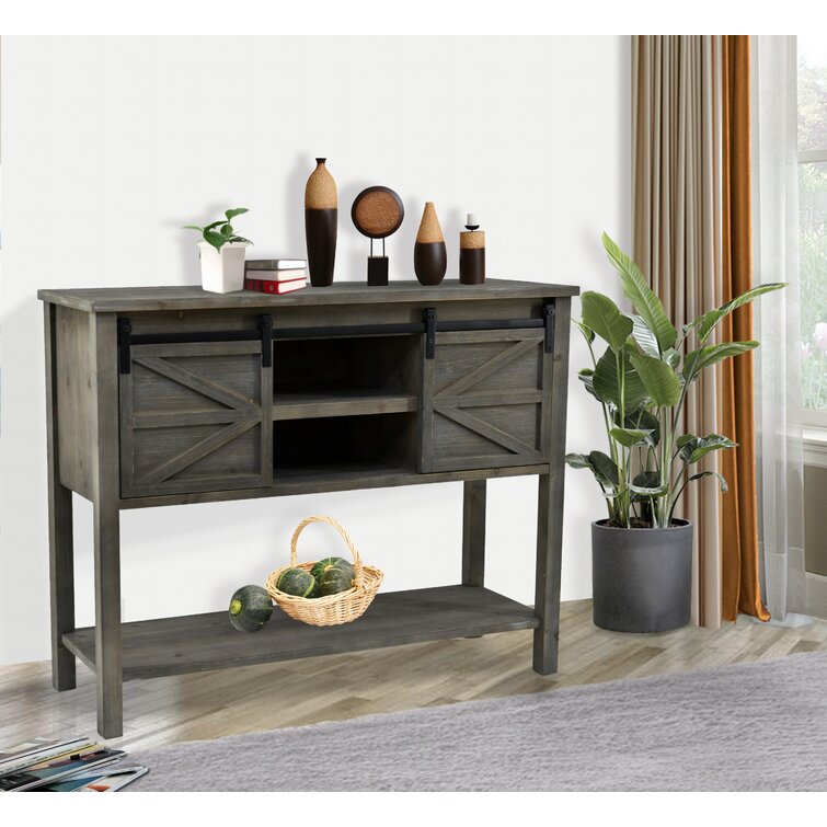 Marceline farmhouse store console table